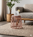 PERU Reversible Stool / Bin PINK