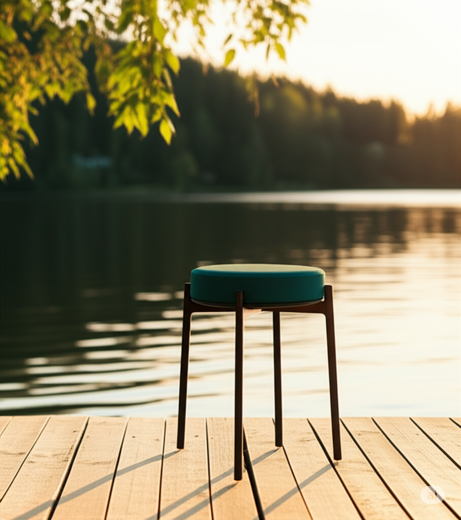 PORTUGAL Stool GREEN