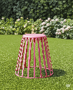 PERU Reversible Stool / Bin PINK