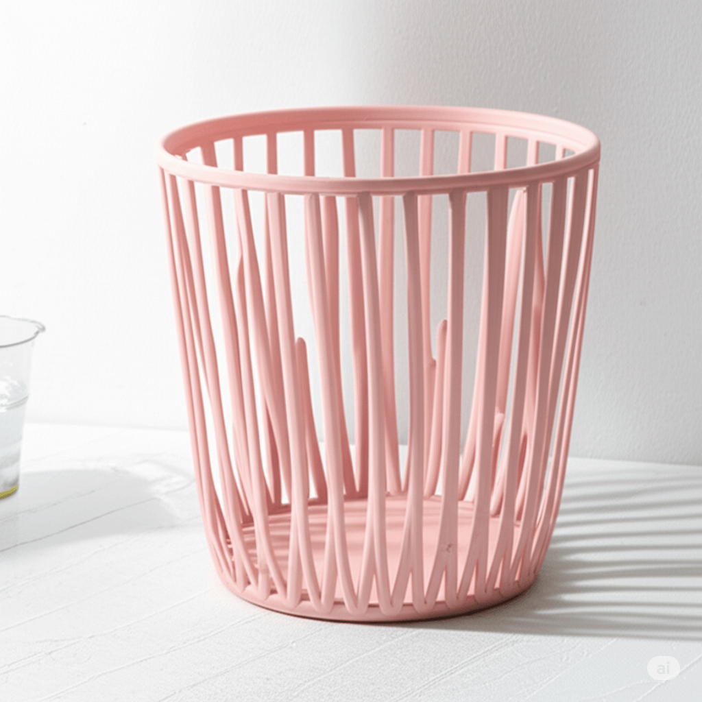 PERU Reversible Stool / Bin PINK