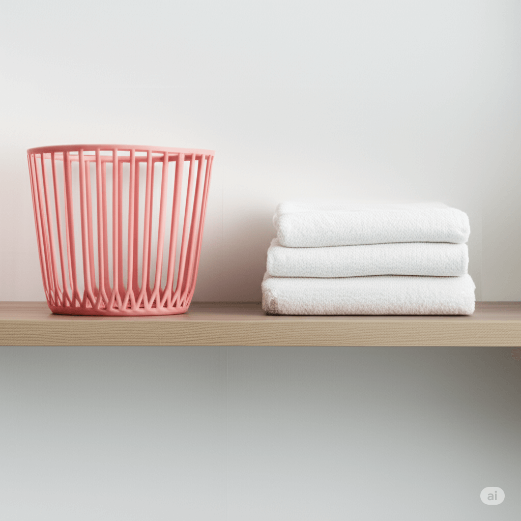 PERU Reversible Stool / Bin PINK