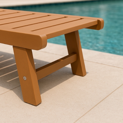 SHERBROOKE 
POOLSIDE BENCH, 