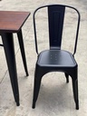 KANSAS black chairX 4PCS