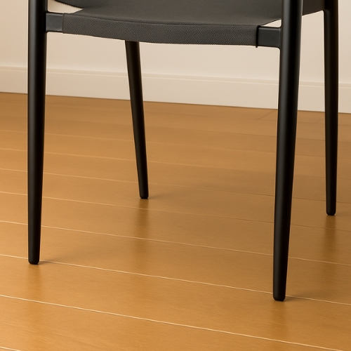 REDCLIFFE 
SET OF 2 CHAIR & 1 TABLE, black frame,  brown rope , gray seating