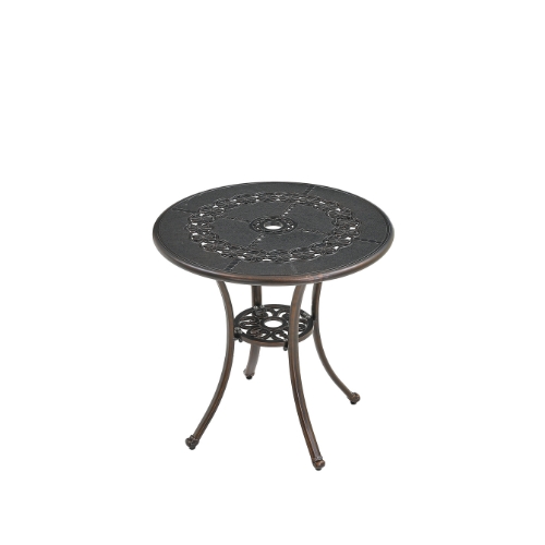 TASMANIA 
SET OF 2 CHAIR & 1 TABLE, bronze