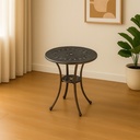 TASMANIA 
SET OF 2 CHAIR & 1 TABLE, bronze