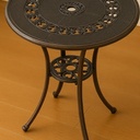 TASMANIA 
SET OF 2 CHAIR & 1 TABLE, bronze