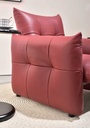 Urashiran Armchair, Pu leather ,Wine