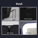 CHLOE Mirror, Black white