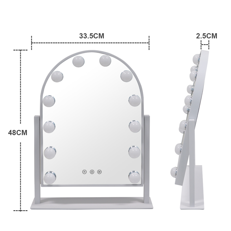KAITLYN Mirror, White