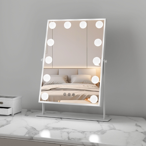 HAZEL Mirror, White