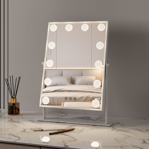 HAZEL Mirror, White
