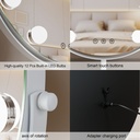 ANTONIA Mirror, Black