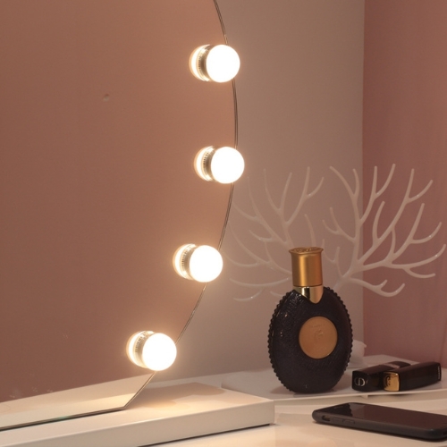 HAILEY Mirror, White