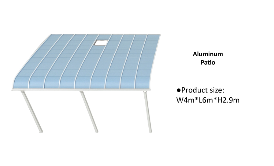 Gangakabari Aluminum Patio