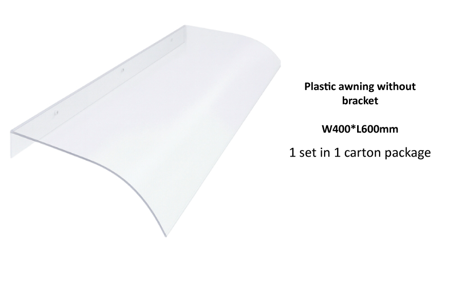 Kaliratara Plastic Awning Without Bracket