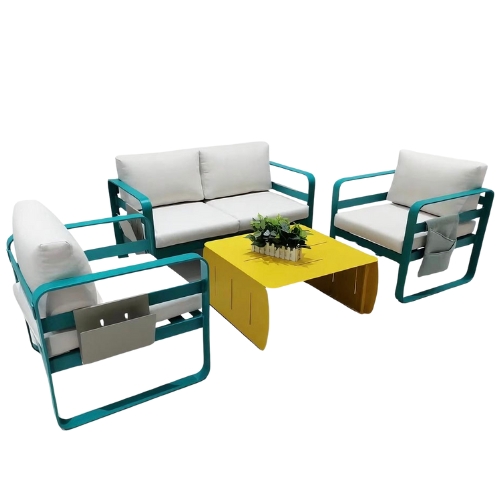 Moncton Outdoor Sofa set,1+1+2