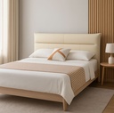 Lenaranlo Bed, Apricot,Queen Size 