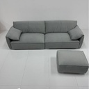 KRISTOPHER Ottoman, Dusty blue