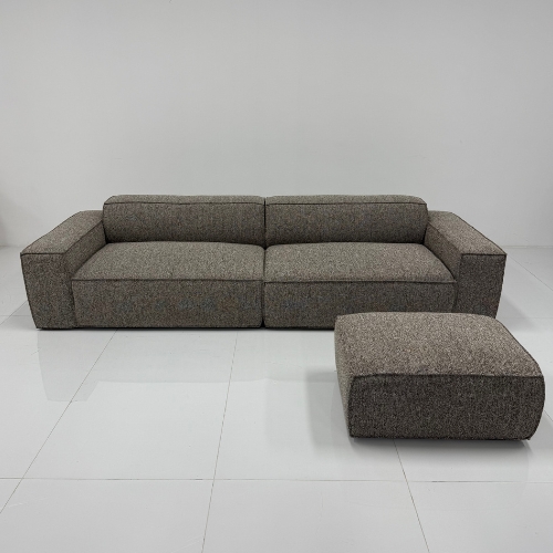 MILWAUKEE Ottoman, Khaki brown   
