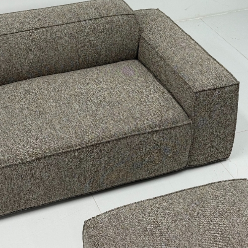 MILWAUKEE Ottoman, Khaki brown   