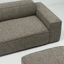MILWAUKEE Ottoman, Khaki brown   