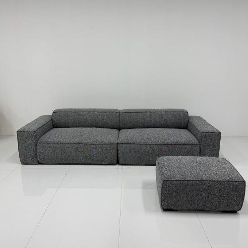 MILWAUKEE Ottoman, Gray 