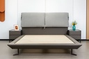 NIlezeka Bed,Grey,Superking Size (180x200cm)