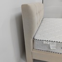 BRIDGEPORT Bed, Off-white  