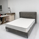 PIERRE Bed, Gray goose