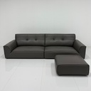 HILO Ottoman, Gray 