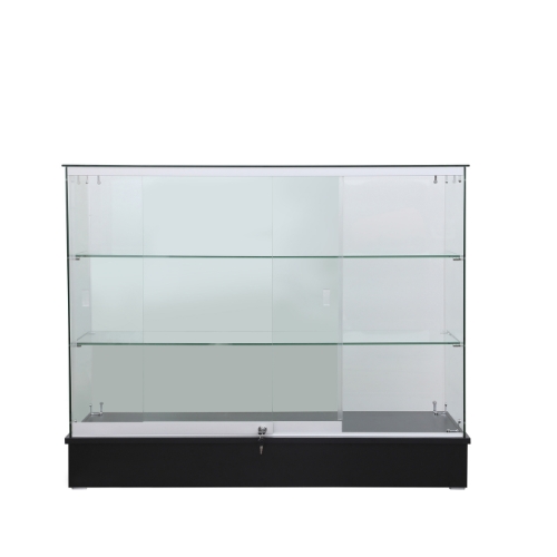 Missilabi Frameless Glass Display Case, black