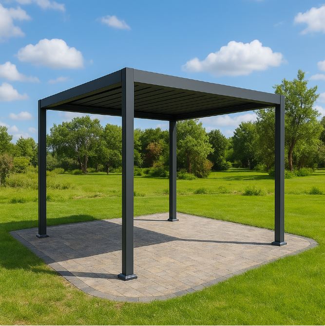 Jayson Pergola louvre roof Aluminium 3x3.6m