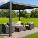 Jayson Pergola louvre roof Aluminium 3x3.6m