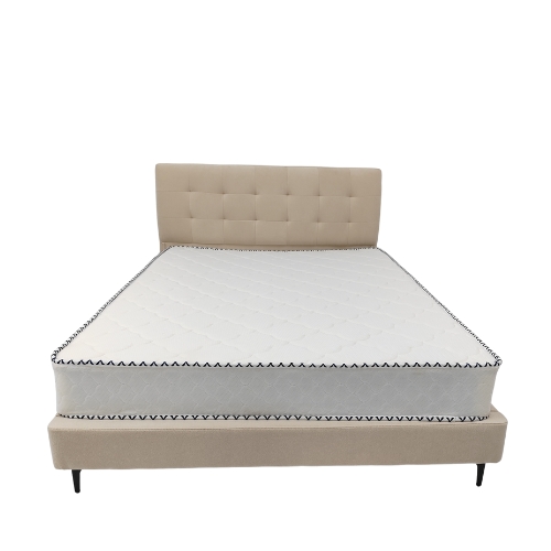 BRIDGEPORT Bed, Off-white  
