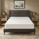 PIERRE Bed, Gray goose