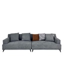 MILDURA Sofa, Neutral grey