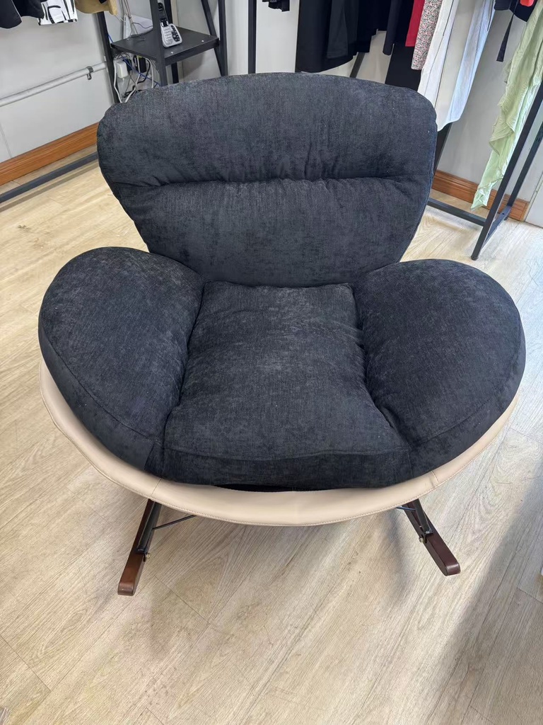 Irashibi Swivel Chair, Leisure Chair, Armchair, coffee, check