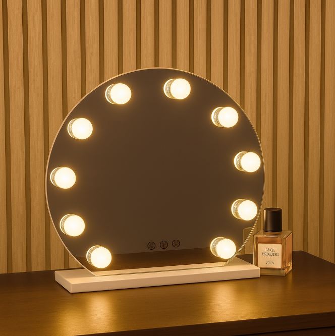 Hailey LED Mirror, White