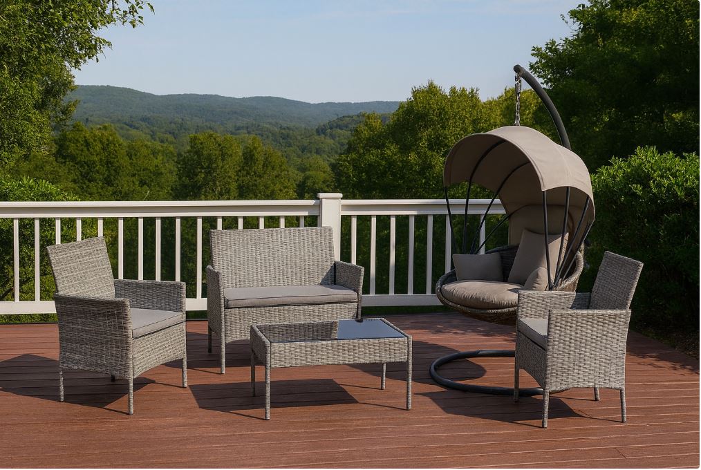 Taptizonvik Sofa Set, Grey