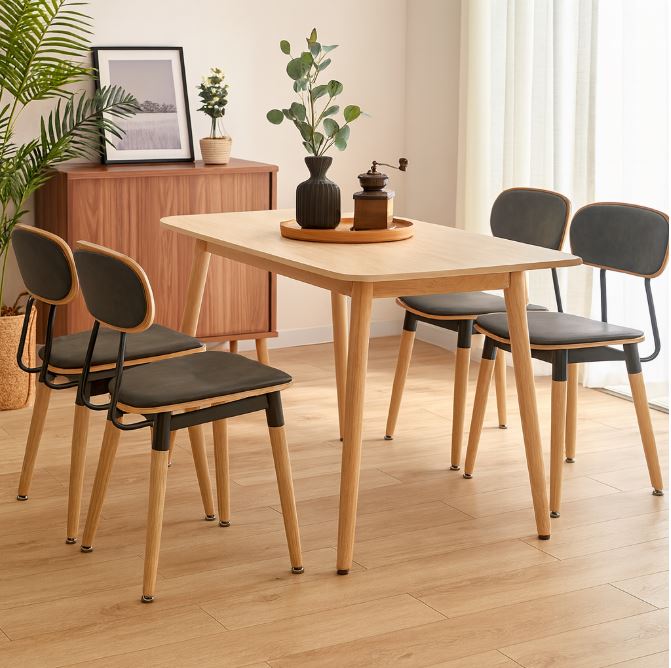 Congomanze Dining Chair Black/White 