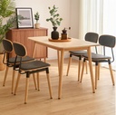 Congomanze Dining Chair Black/White 