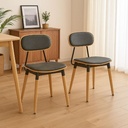 Congomanze Dining Chair Black/White 