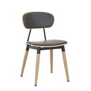 Congomanze Dining Chair Black/White 