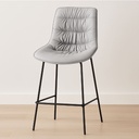 Kalishiran Bar Stool ,Black/White 