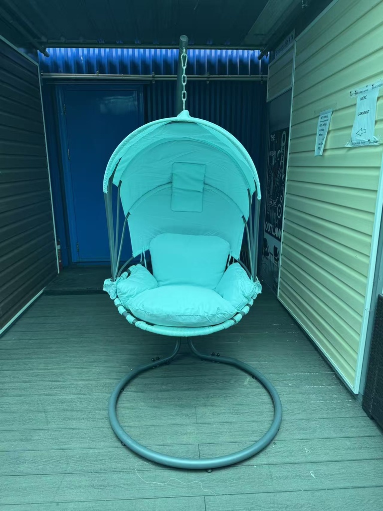 Irapikong Hanging Pod Chair, Light Mint