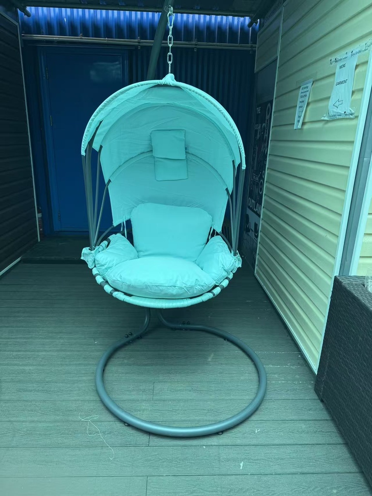 Irapikong Hanging Pod Chair, Light Mint