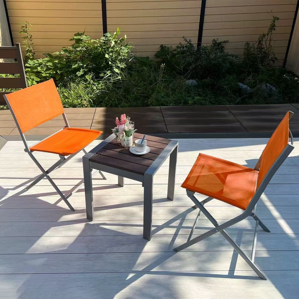 Yangngapi Textilene Foldable Chair-Orange