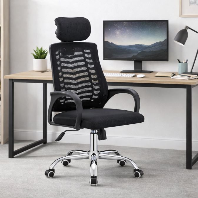 Obshika Office Chair with Armrests
