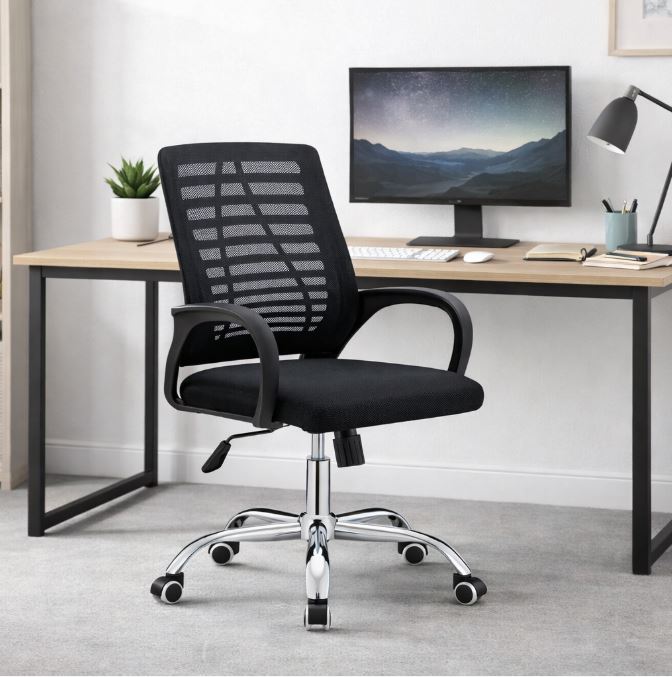 Volgabi Office Chair with Armrests